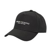 Armani Exchange Baseball Cap Urban Style Svart Black, Dam