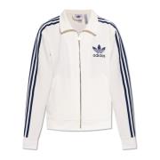 Adidas Originals Dragkedja-sweatshirt White, Dam