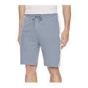 Tommy Jeans Bomullsshorts - Broderad Logotyp Blue, Herr