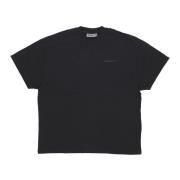 Carhartt Wip Svart Pigmentfärgad Oversize T-shirt Black, Herr