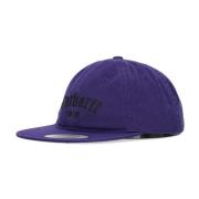 Carhartt Wip Platt Skärm Keps Onyx Svart Purple, Herr