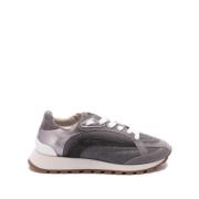 Brunello Cucinelli Grå Sneakers för Kvinnor Aw24 Gray, Dam