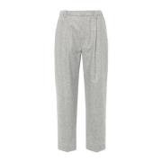 Brunello Cucinelli Snygga Dambyxor Aw24 Gray, Dam