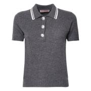 Valentino Garavani Stiliga T-shirts och Polos Maglia 0 Gray, Dam