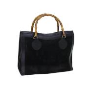 Gucci Vintage Pre-owned Mocka gucci-vskor Black, Dam