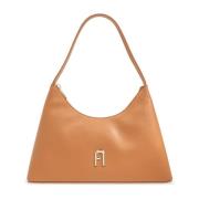 Furla Axelväska Diamante Liten Brown, Dam