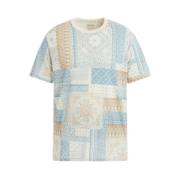 Guess Tryckt T-shirt med korta ärmar - Multifärgad Multicolor, Herr