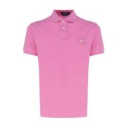 Ralph Lauren Rosa Polo T-shirt med Klassisk Krage Pink, Herr