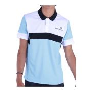 Sergio Tacchini Slimfit Polo Libera - Vit Multicolor, Herr