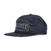 Thrasher Platt Skärm Snapback Keps Svart/Camo Black, Unisex