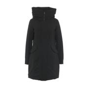 Peuterey Svart Parka Aw24 Damkläder Black, Dam