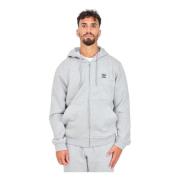 Adidas Originals Trefoil Essentials Zip-through Hoodie Gray, Herr