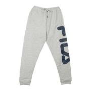 Fila Klassiska Fleece Tracksuit Byxor Ljusgrå Gray, Herr