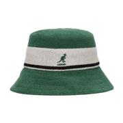 Kangol Randig Fiskarhatt Torvgrön Green, Herr