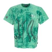 Octopus Grön Horror Pack Tee Kortärmad Green, Herr