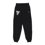 New Era Brooklyn Nets Script Jogger Byxor Black, Herr