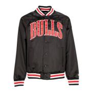 New Era Chicago Bulls NBA Bomber Jacket Svart Black, Herr