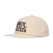 Obey Kurvad Skärm Snapback Keps Beige, Herr