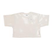 Obey Mesh Top Tee Unbleached T-Shirt Beige, Dam