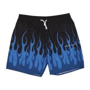 Vision OF Super Flames Badshorts Svart/Blå Blue, Herr