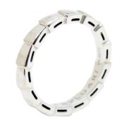 Bvlgari Vintage Pre-owned Metall ringar White, Dam