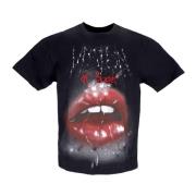 Vision OF Super Rock Mouth Print Svart T-shirt Black, Herr