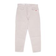 Amish Slim Fit Ecru Jeans Beige, Herr