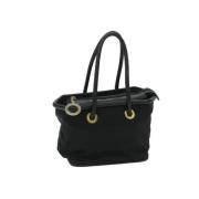 Celine Vintage Pre-owned Nylon handvskor Black, Dam