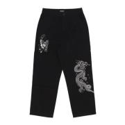 Ripndip Svarta Wide Leg Herrbyxor Black, Herr