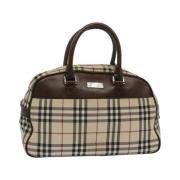 Burberry Vintage Pre-owned Bomull handvskor Beige, Dam