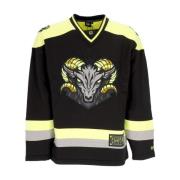 Dolly Noire Goat Hockey Crewneck Sweatshirt Multicolor, Herr