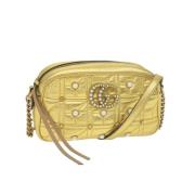 Gucci Vintage Pre-owned Laeder gucci-vskor Yellow, Dam