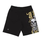 Dolly Noire Öken Skull Sweatshorts Black, Herr