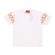 Vision OF Super Flames Tee Herr T-shirt White, Herr