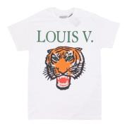 Market Tiger Tee Långärmad T-shirt White, Herr