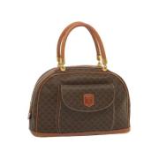 Celine Vintage Pre-owned Tyg handvskor Brown, Dam