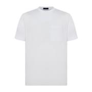 Kiton Modern Ulltröja med Ficka White, Herr