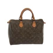 Louis Vuitton Vintage Pre-owned Canvas handvskor Brown, Dam