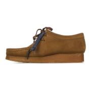 Clarks Suede Moccasin Lifestyle Sko Brown, Herr