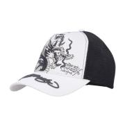 Ed Hardy Drake Twill Mesh Trucker Keps White, Herr