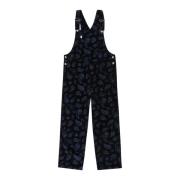 Element Paisley Velvet Arbetskläder Overalls Black, Dam