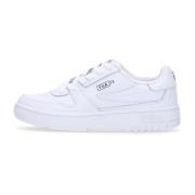 Fila Vit Låg Topp Sneaker Läder Gummisula White, Herr