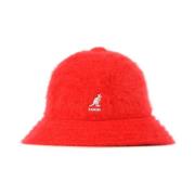 Kangol Casual Scarlet Fur Bucket Hat Red, Herr