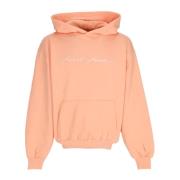 Karl Kani Aprikos Hoodie med Känguruficka Orange, Herr