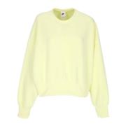 Nike Luminous Green Crewneck Sweatshirt Plush Mod Green, Dam