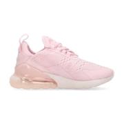 Nike Rosa Foam Låg Sneaker med Oversize Air Enhet Pink, Dam