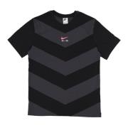 Nike Sportkläder All Over Print Air Tee Black, Herr