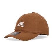 Nike Böjd skärm Skateboard Cap Lt Tan/Vit Brown, Unisex