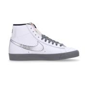 Nike Hip Hop High Top Sneaker Vit/Svart/Grå White, Herr