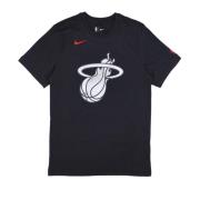 Nike Miami Heat City Edition T-shirt Black, Herr